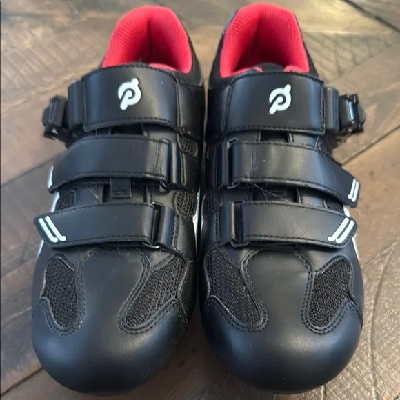 Peloton | Other | Peloton Black And Red Sneakers With Velcro  display picture 3